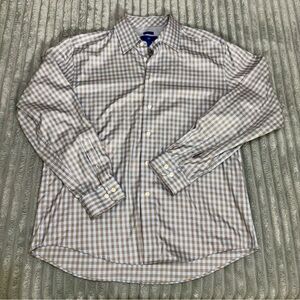 Egara Dress Shirt Mens XL Non Iron‎ Flip Cuff Men’s Warehouse